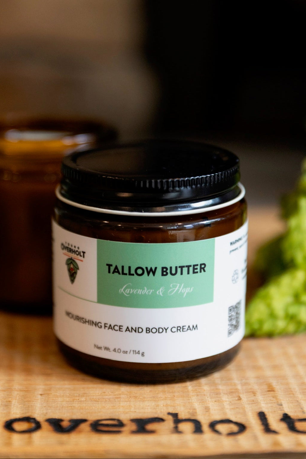 Tallow Butter Infused with Lavender and Hops